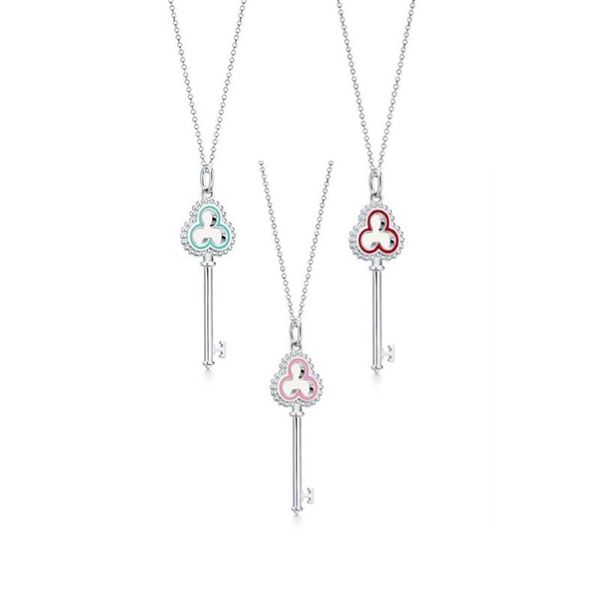 chains fashion inlaid shiny zircon all-match key pendant necklace sweet beauty romantic jewelry birthday gift, Silver
chains fashion inlaid shiny zircon all-match key pendant necklace sweet beauty romantic jewelry birthday gift, Silver