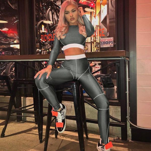 yoga outfits cxuey gray long sleeve fitness suit 2021 women sportswear gym clothing running sport workout clothes for 2 piece set, White;red
yoga outfits cxuey gray long sleeve fitness suit 2021 women sportswear gym clothing running sport workout clothes for 2 piece set, White;red