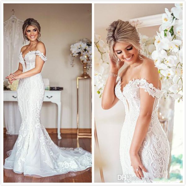2021 arabic aso ebi plus size luxurious lace beaded wedding dresses mermaid bridal dresses vintage wedding gowns vestido de novia, White
2021 arabic aso ebi plus size luxurious lace beaded wedding dresses mermaid bridal dresses vintage wedding gowns vestido de novia, White