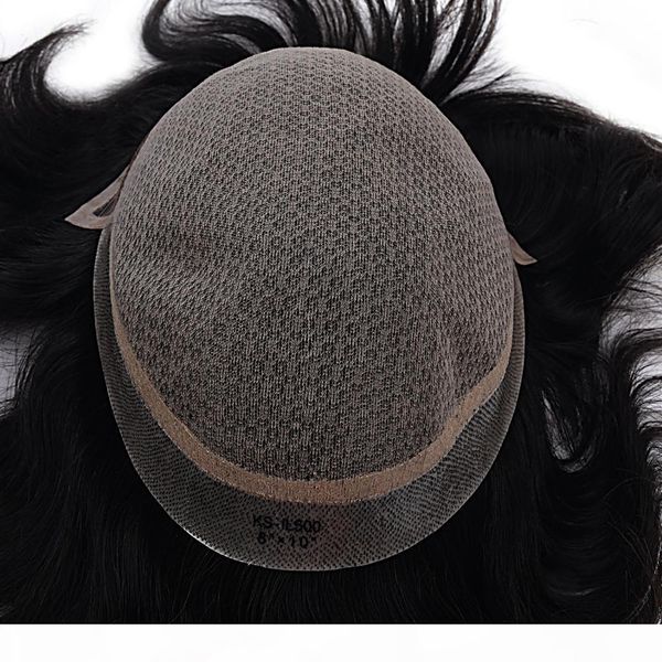 150% density mens wigs human hair toupees silk base mono toupee remy natural wave hairpiece for men, Black
150% density mens wigs human hair toupees silk base mono toupee remy natural wave hairpiece for men, Black
