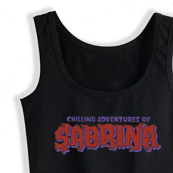 crop female chilling adventures of sabrina comic black sleeveless women drop shipping good quality, White
crop female chilling adventures of sabrina comic black sleeveless women drop shipping good quality, White