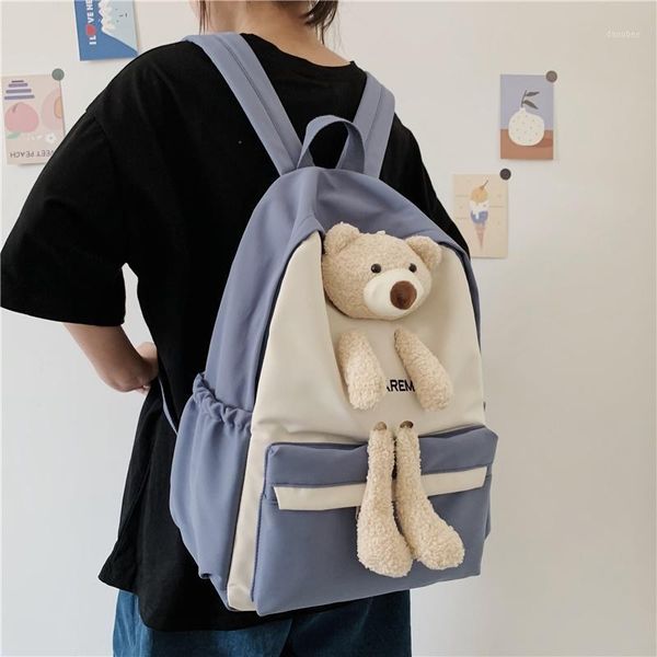 backpack ins wind school bag female korean the wild junior high student japanese harajuku cute bear backpack1
backpack ins wind school bag female korean the wild junior high student japanese harajuku cute bear backpack1