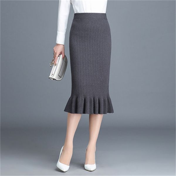 2021 new thick knitted sweater long for women office work autumn winter high waist package hip gray black pencil skirts s6jc
2021 new thick knitted sweater long for women office work autumn winter high waist package hip gray black pencil skirts s6jc