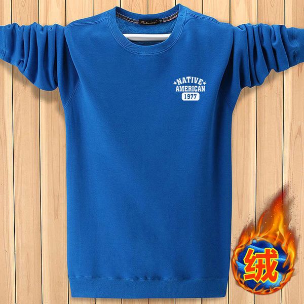 5e3swq1qautumn and winter men's plush sweater plus extra size and thick long sleeve t-shirt warm round neck fat coatvip, Black
5e3swq1qautumn and winter men's plush sweater plus extra size and thick long sleeve t-shirt warm round neck fat coatvip, Black