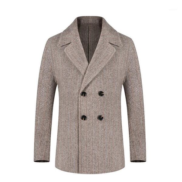 new cashmere coat men's short double face woolen coat thick suit pure wool jacket fashion1, Black
new cashmere coat men's short double face woolen coat thick suit pure wool jacket fashion1, Black