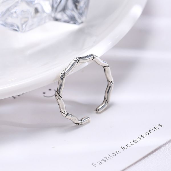 2020 universal curve retro jewelry s925 sterling silver bamboo ring bamboo jewelry thai silver
2020 universal curve retro jewelry s925 sterling silver bamboo ring bamboo jewelry thai silver