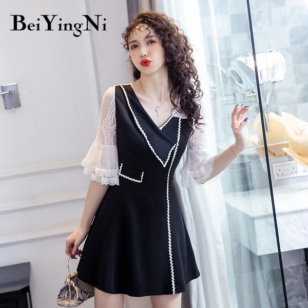 beiyingni 2020 fashion summer dress woman elegant lace vintage charming gorgeous french dresses luxury korean vestidos mujer1, Black;gray
beiyingni 2020 fashion summer dress woman elegant lace vintage charming gorgeous french dresses luxury korean vestidos mujer1, Black;gray