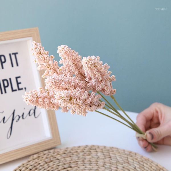 decorative flowers & wreaths 6pcs/pack artificial vanilla mini foam berry spike bouquet for home plant wall decoration cereals heap1
decorative flowers & wreaths 6pcs/pack artificial vanilla mini foam berry spike bouquet for home plant wall decoration cereals heap1