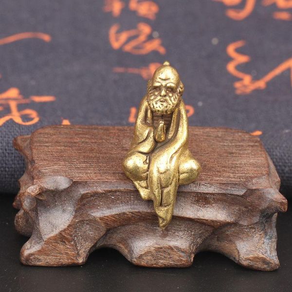 decorative objects & figurines miniature vintage copper bodhidharma pendant zen buddha statue handmade feng shui sculpture antique home deco
decorative objects & figurines miniature vintage copper bodhidharma pendant zen buddha statue handmade feng shui sculpture antique home deco