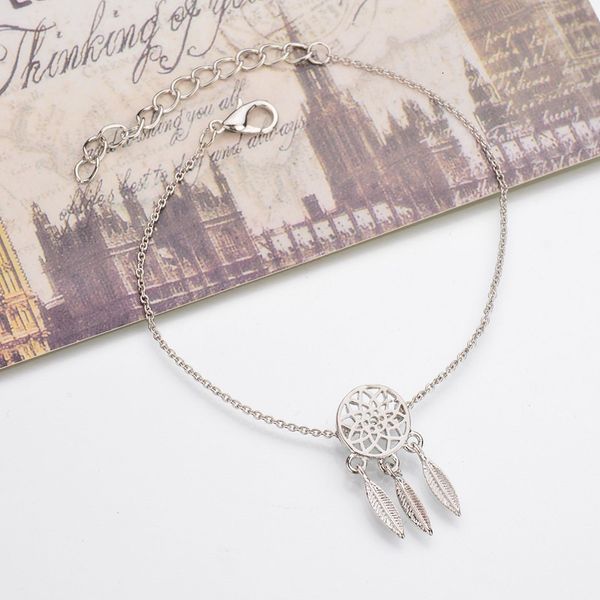 bracelets dreamcatcher 1pcs vintage fashion feather jewelry bohemia for women, Black
bracelets dreamcatcher 1pcs vintage fashion feather jewelry bohemia for women, Black