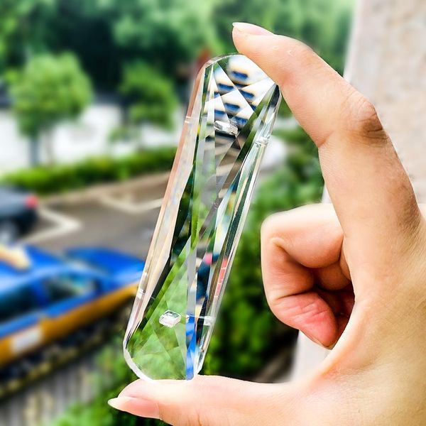 100mm clear 2 holes faceted crystals suncatcher crystal prisms rainbow maker chandelier lamp lighting pendants home decor h bbyrtb
100mm clear 2 holes faceted crystals suncatcher crystal prisms rainbow maker chandelier lamp lighting pendants home decor h bbyrtb