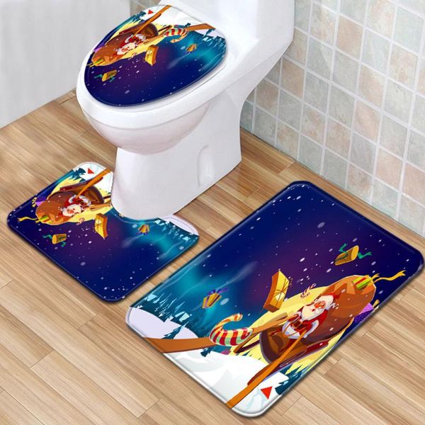 bath accessory set christmas decor bathroom floor mat 3pcs exquisite print three-piece toilet soft non-slip mats jul#17
bath accessory set christmas decor bathroom floor mat 3pcs exquisite print three-piece toilet soft non-slip mats jul#17