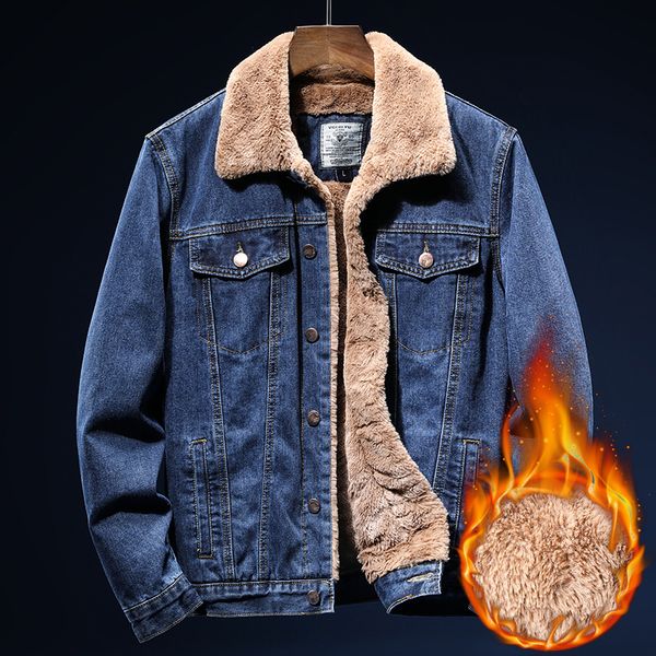 2020 new winter for men denim casual fashion velo thicken jeans men's jacket designer clothes, Black;brown
2020 new winter for men denim casual fashion velo thicken jeans men's jacket designer clothes, Black;brown