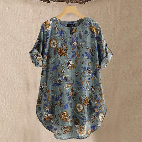 vintage womens floral blouse 2020 zanzea printed summer cotton blusas female 3 4 sleeve tunic asymmetrical plus size, White
vintage womens floral blouse 2020 zanzea printed summer cotton blusas female 3 4 sleeve tunic asymmetrical plus size, White