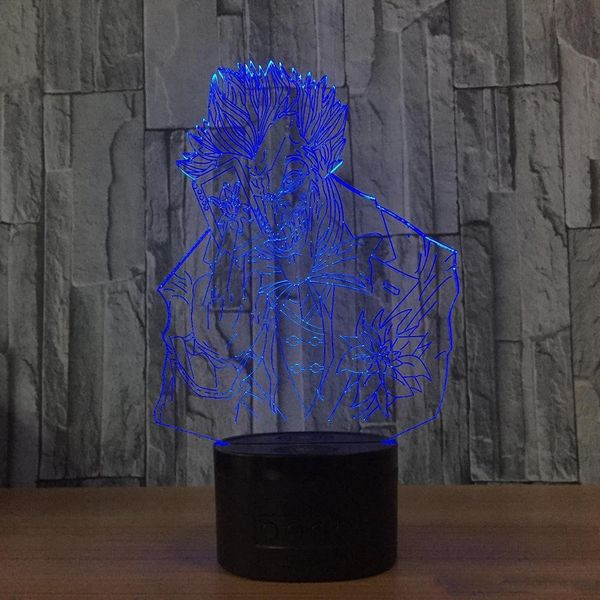 night led sale clown lamp 3d illusion light 7 rgb lights dc 5v usb powered 5th battery dropshipping retail box
night led sale clown lamp 3d illusion light 7 rgb lights dc 5v usb powered 5th battery dropshipping retail box