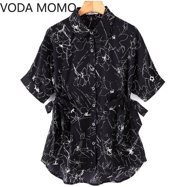 women's blouses & shirts 2021 summer short sleeve printed shirt blouse for women blusas womens and chiffon plus size, White
women's blouses & shirts 2021 summer short sleeve printed shirt blouse for women blusas womens and chiffon plus size, White