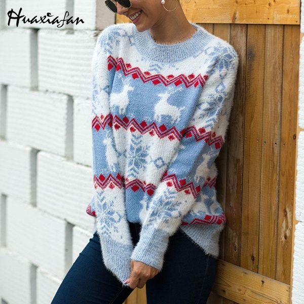 huaxiafan sweater plus size ugly christmas pullovers fuzzy knitted long sleeves crew neck female winter casual streetwear1, White;black
huaxiafan sweater plus size ugly christmas pullovers fuzzy knitted long sleeves crew neck female winter casual streetwear1, White;black