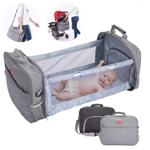 multifunctional mother bag crib portable diaper tote baby travel bag folding diaper changing table pads for baby1
multifunctional mother bag crib portable diaper tote baby travel bag folding diaper changing table pads for baby1