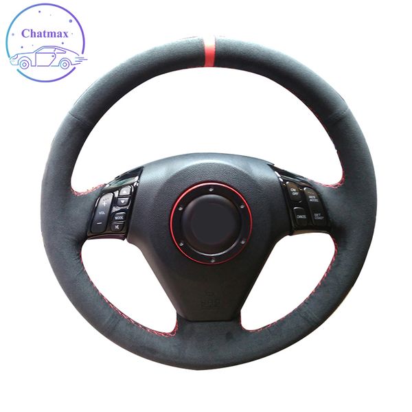 diy private custom car steering wheel cover for honda accord coupe 2003-2007 hand sewing suede leather holder decoration
diy private custom car steering wheel cover for honda accord coupe 2003-2007 hand sewing suede leather holder decoration