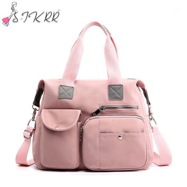 duffel bags s.ikrr waterproof nylon duffle bag large tote travel women solid color multile pockets handbag ladies shoulder mommy bags1
duffel bags s.ikrr waterproof nylon duffle bag large tote travel women solid color multile pockets handbag ladies shoulder mommy bags1