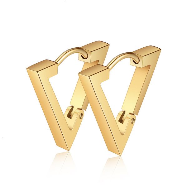earrings for cool women punk style titanium steel triangle earring statement jewelry piercing ear stud gothic 5es5, Golden;silver
earrings for cool women punk style titanium steel triangle earring statement jewelry piercing ear stud gothic 5es5, Golden;silver