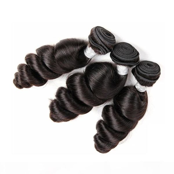 unprocessed 10a peruvian loose wave virgin human hair bundles 3pcs 300g lot for one haed natural color 100% remy human hair extensions weave, Black
unprocessed 10a peruvian loose wave virgin human hair bundles 3pcs 300g lot for one haed natural color 100% remy human hair extensions weave, Black