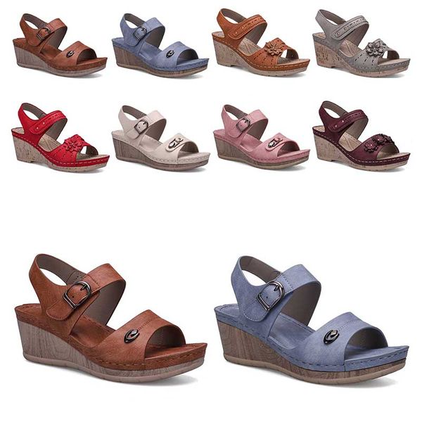 2021 new womens sandals pumps summer wedge heels leather open toes slip on good quality casual home size 36-41, Black
2021 new womens sandals pumps summer wedge heels leather open toes slip on good quality casual home size 36-41, Black