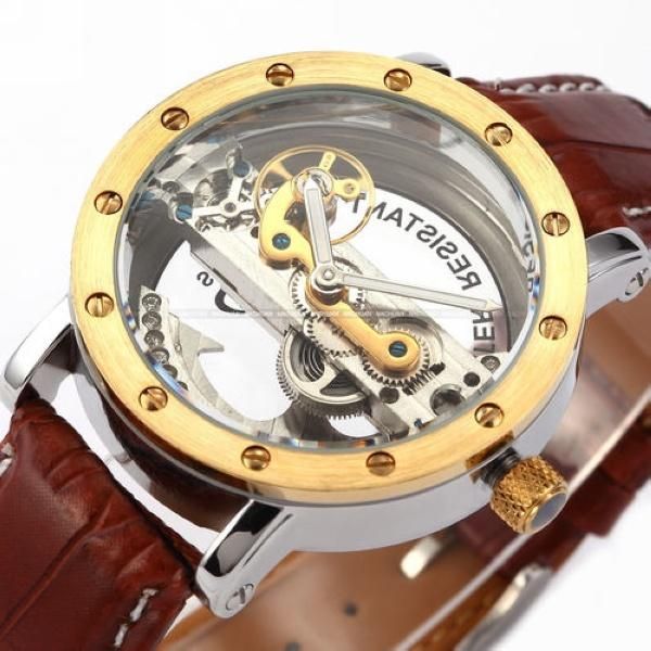 wristwatches super watch sport racing design geometric transparent dial diamond inlaid fan-shaped flywheel automatic mechanical watch mens, Slivery;brown
wristwatches super watch sport racing design geometric transparent dial diamond inlaid fan-shaped flywheel automatic mechanical watch mens, Slivery;brown