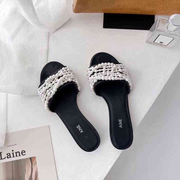 cool slipper 2022 summer net red fairy princs little fragrance pearl fashion beach flat slippers for women, Black
cool slipper 2022 summer net red fairy princs little fragrance pearl fashion beach flat slippers for women, Black