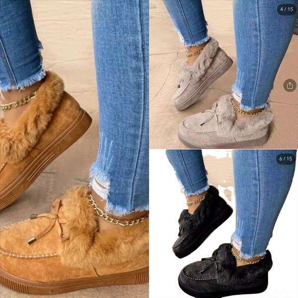 suylu women soft mop cotton yarn home flat snow boots cat plus velvet slippers cotton winter fashion woman warm female shoes floor comfort, Black
suylu women soft mop cotton yarn home flat snow boots cat plus velvet slippers cotton winter fashion woman warm female shoes floor comfort, Black