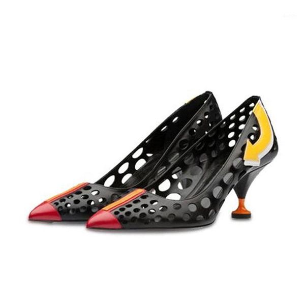 hollow shoes woman pumps 6 cm high heels pointed toe cut-outs women party dress shoes office work1, Black
hollow shoes woman pumps 6 cm high heels pointed toe cut-outs women party dress shoes office work1, Black