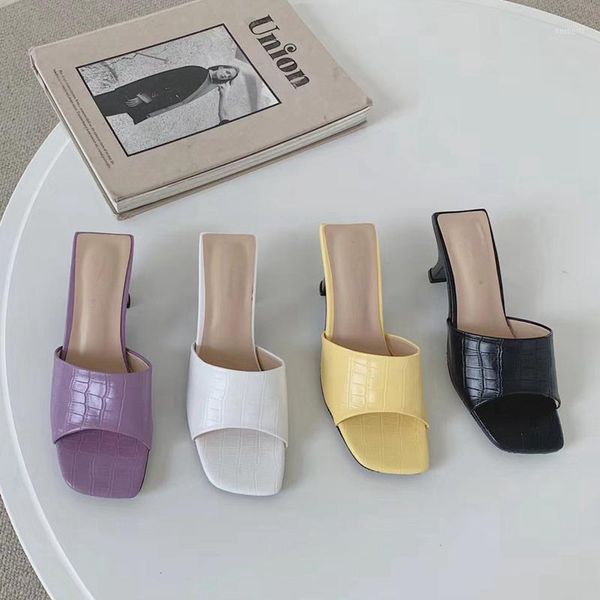 slippers 2021 fashion elegant womens square med heel sandal toe slides smmer femme party dress shoes1, Black
slippers 2021 fashion elegant womens square med heel sandal toe slides smmer femme party dress shoes1, Black