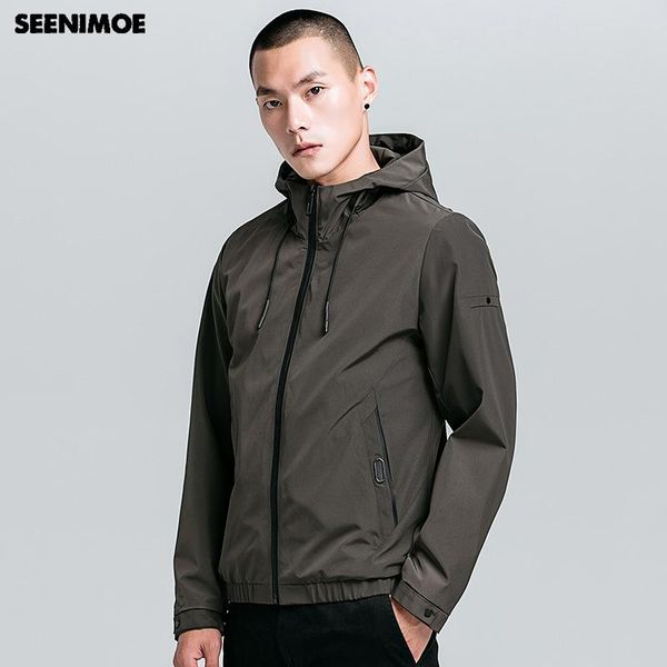men's jackets seenimoe 2021 spring jacket men casual cardigan zipper coat m-4xl windbreaker male hooded solid outwear campera hombre, Black;brown
men's jackets seenimoe 2021 spring jacket men casual cardigan zipper coat m-4xl windbreaker male hooded solid outwear campera hombre, Black;brown