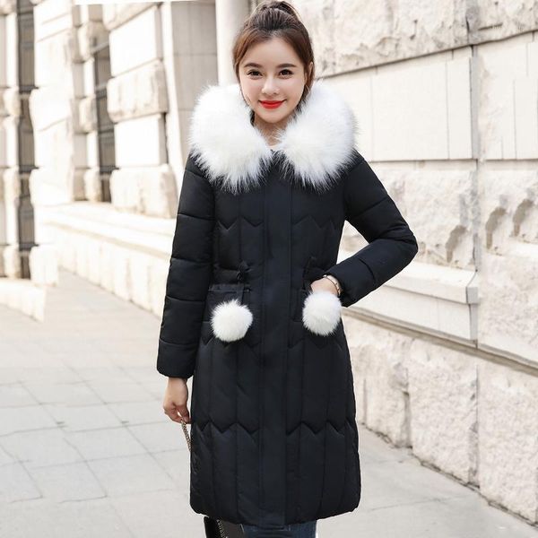 2019 winter jacket women plus size 4xl 5xl 9 colors female slim parka hooded faux fur ladies padded coat warm1, Black
2019 winter jacket women plus size 4xl 5xl 9 colors female slim parka hooded faux fur ladies padded coat warm1, Black