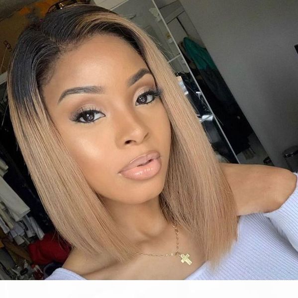 #1b 27 lace front human hair wigs glueless straight bob wig 130% density peruvian hair wigs for women, Black;brown
#1b 27 lace front human hair wigs glueless straight bob wig 130% density peruvian hair wigs for women, Black;brown