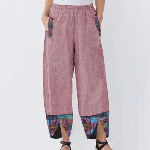 women's pants & capris 2021 vintage linen women's summer trousers casual elastic waist asymmetrical pantalon female cropped oversi, Black;white
women's pants & capris 2021 vintage linen women's summer trousers casual elastic waist asymmetrical pantalon female cropped oversi, Black;white