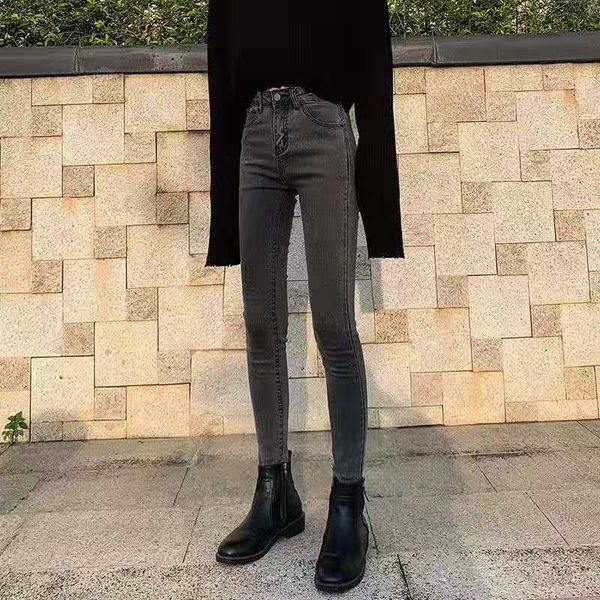 denim female jeans high waist plus size drawing pencil ankle length femme blue push up elastic thin streetwear
denim female jeans high waist plus size drawing pencil ankle length femme blue push up elastic thin streetwear