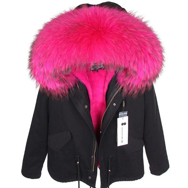 maomaokong new real raccoon fur collar autumn and winter women's jacket plus cotton thickening female coat women's jacket 201028, Black
maomaokong new real raccoon fur collar autumn and winter women's jacket plus cotton thickening female coat women's jacket 201028, Black