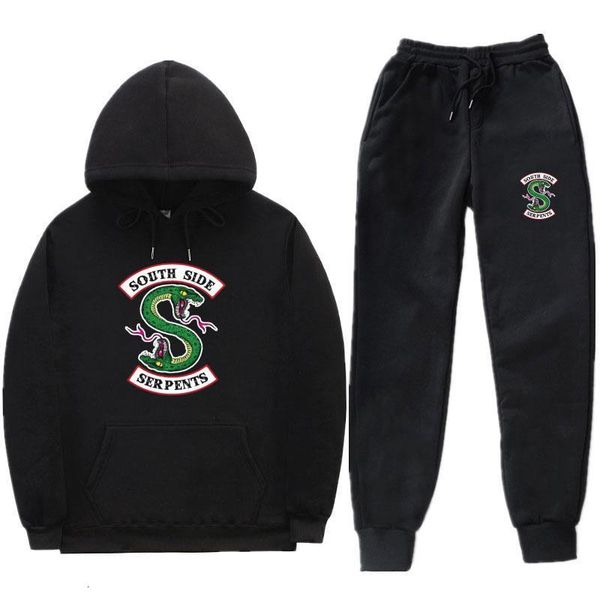 fleece riverdale hoodies and pants streetwear south side serpents hoodie sweatshirt men women tracksuit joggers sweatpants suit, Black
fleece riverdale hoodies and pants streetwear south side serpents hoodie sweatshirt men women tracksuit joggers sweatpants suit, Black