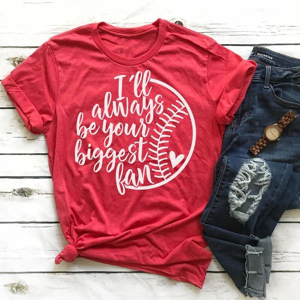 i'll always be your biggest fan print t-shirt summer fancy tumblr graphic funny tees mom fan game day gift tshirt, White
i'll always be your biggest fan print t-shirt summer fancy tumblr graphic funny tees mom fan game day gift tshirt, White