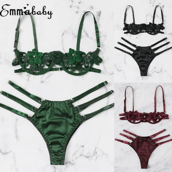 s-xl hollow lace satin lingerie set womens ladies floral bra+g-string lingerie erotic sets knicker underwear1, Red;black
s-xl hollow lace satin lingerie set womens ladies floral bra+g-string lingerie erotic sets knicker underwear1, Red;black