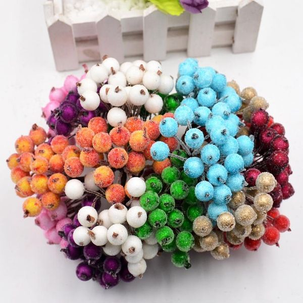 20pcs/lot 40 heads pompom stamen berry artificial flowers for wedding christmas decoration diy craft wreath scrapbook jllfxw
20pcs/lot 40 heads pompom stamen berry artificial flowers for wedding christmas decoration diy craft wreath scrapbook jllfxw