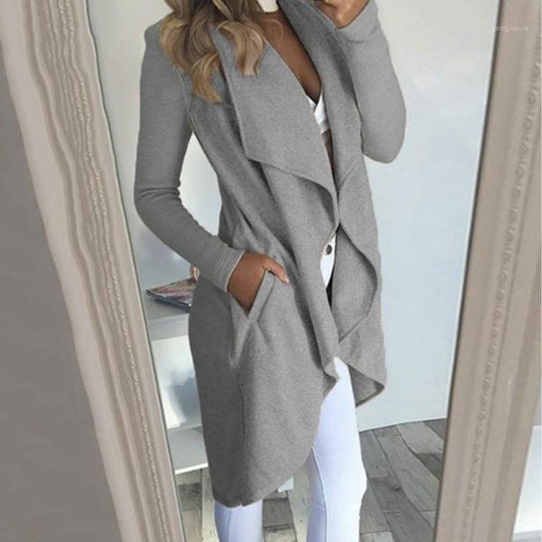 women fashion elegant casual clubwear streetwear trench long sleeve autumn spring cardigan coat 2020 new fashion1, Tan;black
women fashion elegant casual clubwear streetwear trench long sleeve autumn spring cardigan coat 2020 new fashion1, Tan;black