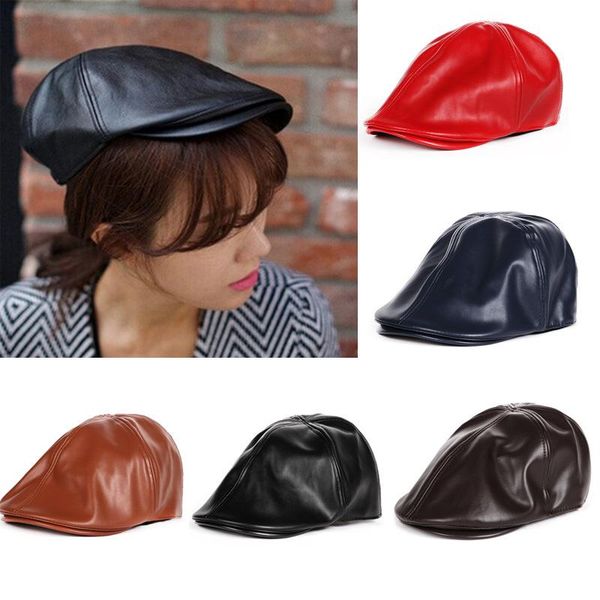 berets padegao detective visors women agent ivy caps casquette homme visor retrol sboy artist leather cap, Blue;gray
berets padegao detective visors women agent ivy caps casquette homme visor retrol sboy artist leather cap, Blue;gray