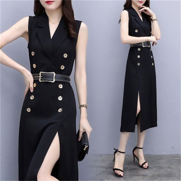 sleeveless ladies'dress at the office korean dress divided elegant ladies summer bands of women dressed as party dresses u9tn, Black;gray
sleeveless ladies'dress at the office korean dress divided elegant ladies summer bands of women dressed as party dresses u9tn, Black;gray