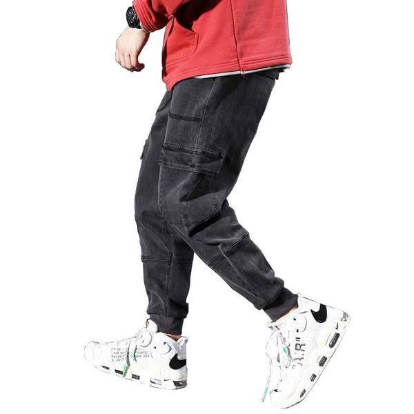 autunn winter hip hop harem cargo jeans big pocket men fashion joggers jeans cowboy trousers loose baggy denim pants man clothes, Blue
autunn winter hip hop harem cargo jeans big pocket men fashion joggers jeans cowboy trousers loose baggy denim pants man clothes, Blue