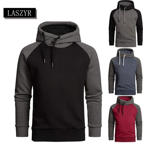 2020 men's casual sweatshirt hoodies outdoor sports and leisure stitching contrast color pullover hoodie men fashion streetwear, Black
2020 men's casual sweatshirt hoodies outdoor sports and leisure stitching contrast color pullover hoodie men fashion streetwear, Black