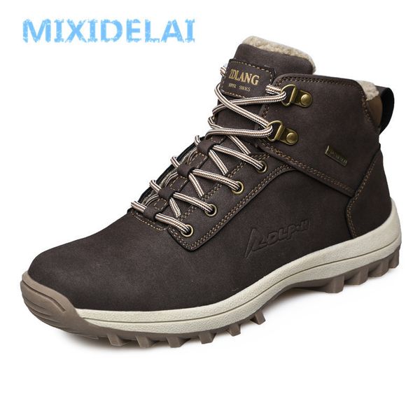 mixidelai brand new fashion pu leather men boots comfortable men shoes ankle boots short plush winter warm shoes men size 39~46 t200327, Black
mixidelai brand new fashion pu leather men boots comfortable men shoes ankle boots short plush winter warm shoes men size 39~46 t200327, Black