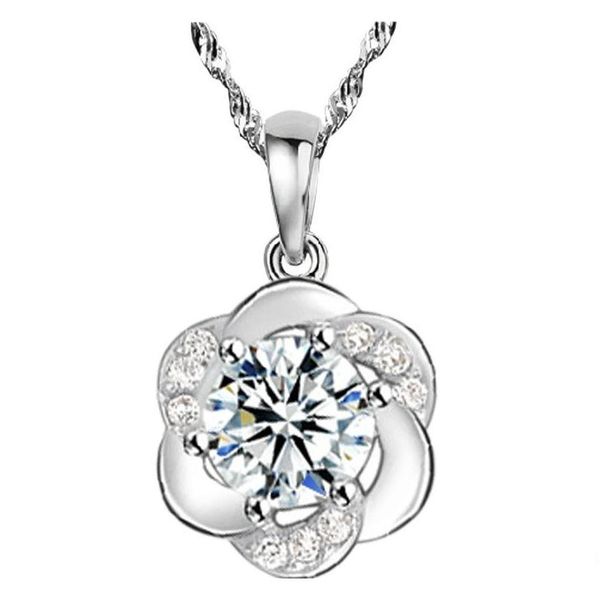 shipping romantic simple crystal clear cute round flower pendant necklace 925 sterling silver jewelry uigz4
shipping romantic simple crystal clear cute round flower pendant necklace 925 sterling silver jewelry uigz4