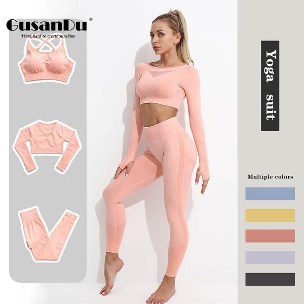 seamless yoga sets workout clothes for women gym clothing fitness long sleeve crop high waist leggings sports suits gym set, White;red
seamless yoga sets workout clothes for women gym clothing fitness long sleeve crop high waist leggings sports suits gym set, White;red